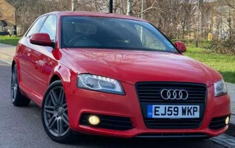 2009 Audi A3 2.0 TFSI Black Edition 3dr Hatchback Petrol Manual