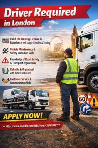 Driver Required in Dubai