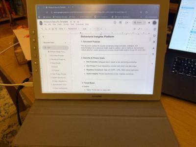 Dasung Paperlike HD-FT 13.3” portable E-Ink Monitor – Eye-Friendly, Rare Find
