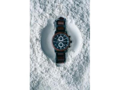 London - Chronograph Wood Watch