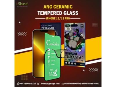 Buy Bulk ANG Ceramic Tempered Glass For iPhone 13/13 Pro in UK