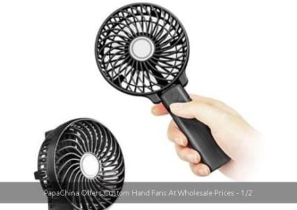 PapaChina Offers Custom Hand Fans At Wholesale Prices