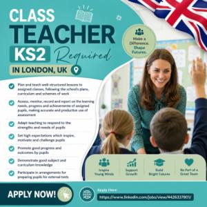 Class Teacher KS2 Required in London