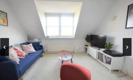 Wonderful, appealing, quality, light 1 bedroom top floor flat in attractive Period house in Highbury