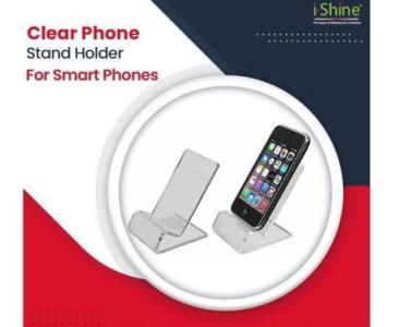 CLEAR PHONE STAND HOLDER FOR SMART PHONES IN BULK