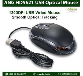 Buy Bulk ANG HD5621 USB Optical Mouse in Ireland
