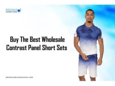 Buy The Best Wholesale Contrast Panel Short Sets
